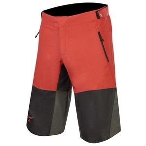 ALPINESTARS Men’s Tahoe Waterproof Shorts ~ Red-Black-Dark Grey ~ Size 34